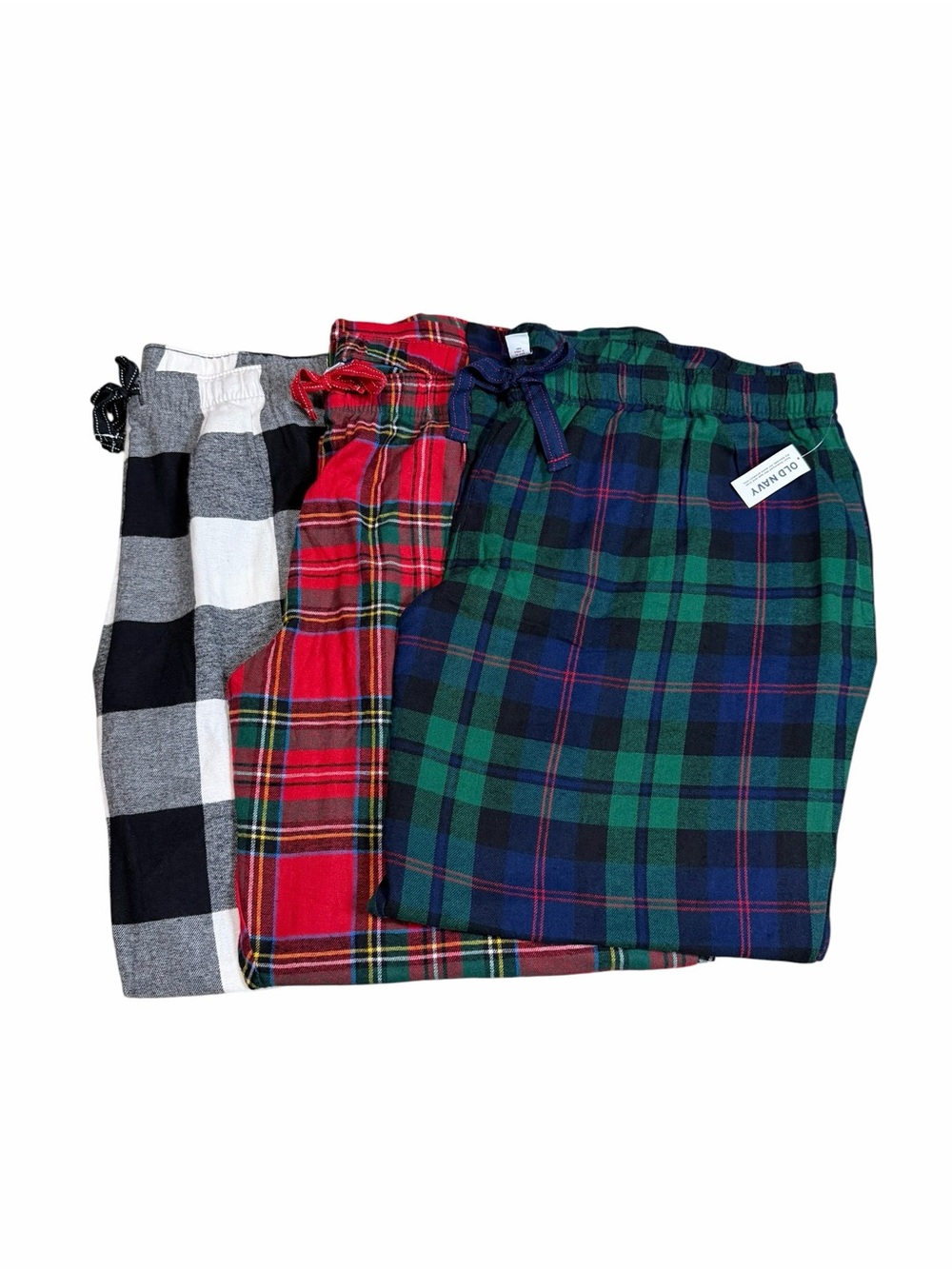 NWT Old Navy Women's Flannel Pajama Pants Bundle of 3 | Size 3X